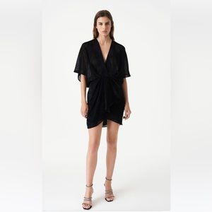IRO Paris Velvet Stripes Dress